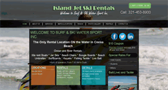 Desktop Screenshot of islandjetskirentals.com